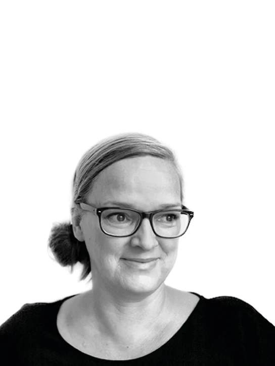 Maria Kirk Mikkelsen, ph.d.-stipendiat og designer, holder oplæg med titlen 'Spatial Colour'.