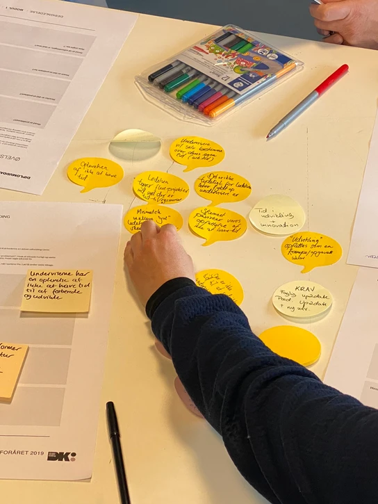 Lær designbaseret procesfacilitering i praksis med efteruddannelser hos Designskolen Kolding