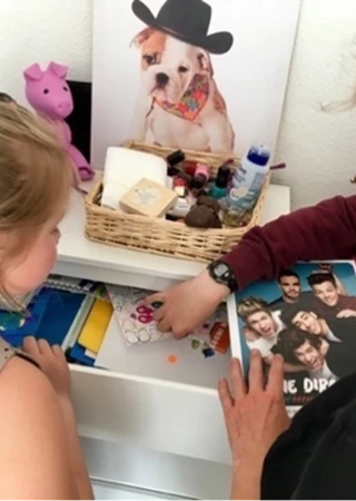 ‘Internship as a child’ with children in their private homes